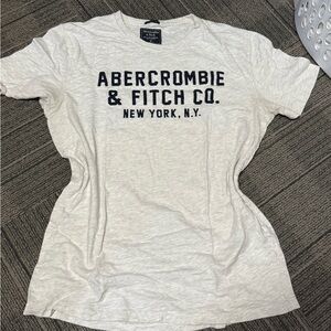 Abercrombie & Fitch Grey Graphic Tee